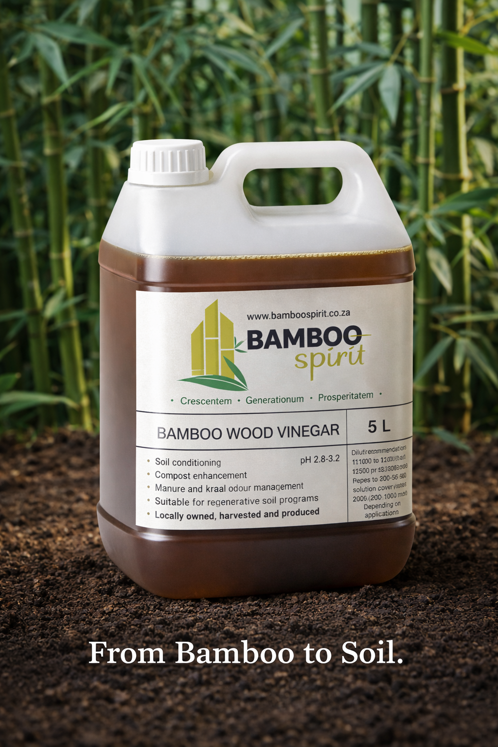 Bamboo Wood Vinegar D-grade